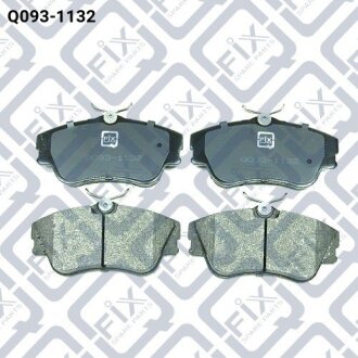 Колодки гальмівні передні дискові Q-fix Q0931132
