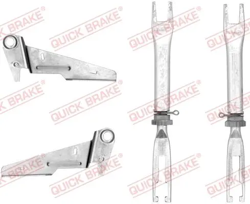 Регулятор гальм TOYOTA FORTUNER, HILUX VII, HILUX VIII 2.4D-3.0D 06.04- QUICK BRAKE 10253026 (фото 1)