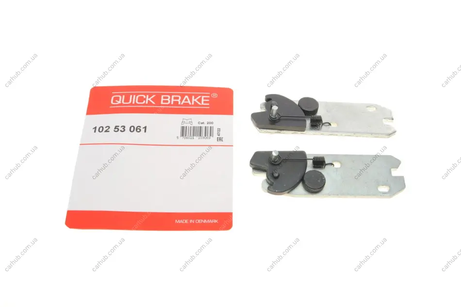 Тріскачка колодок ручника Ford Escort/Fiesta/Honda Civic 89-08 (к-кт) QUICK BRAKE 102 53 061 (фото 1)