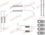 Монтажний набір гальмівної колодки (LUCAS) MAZDA 2 TOYOTA IQ 1.0-1.6D 07.07- QUICK BRAKE 1050015 (фото 1)