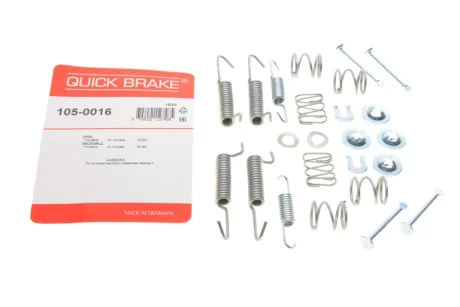Комплект пружинок колодок ручника Opel Frontera 92-98 QUICK BRAKE 105-0016