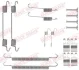 Монтажний набір гальмівної колодки (LUCAS) LAND ROVER FREELANDER 2, FREELANDER I 1.8-3.2 02.98-10.14 QUICK BRAKE 1050029 (фото 1)