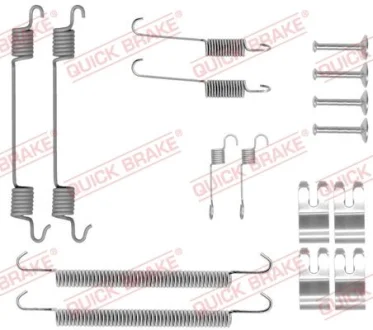 Монтажний набір гальмівної колодки (LUCAS) LAND ROVER FREELANDER 2, FREELANDER I 1.8-3.2 02.98-10.14 QUICK BRAKE 1050029
