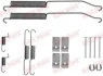 Монтажний набір гальмівної колодки NISSAN NAVARA NP300, X-TRAIL III RENAULT ALASKAN 1.6-3.0D 07.05- QUICK BRAKE 1050036 (фото 1)