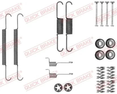 Монтажний набір гальмівної колодки SUZUKI GRAND VITARA II, VITARA 1.4-3.2 04.05- QUICK BRAKE 1050037