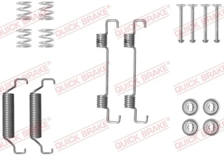 Монтажний набір гальмівної колодки MAN TGE RENAULT MASTER III VW CRAFTER 2.0D/Electric 11.16- QUICK BRAKE 1050052