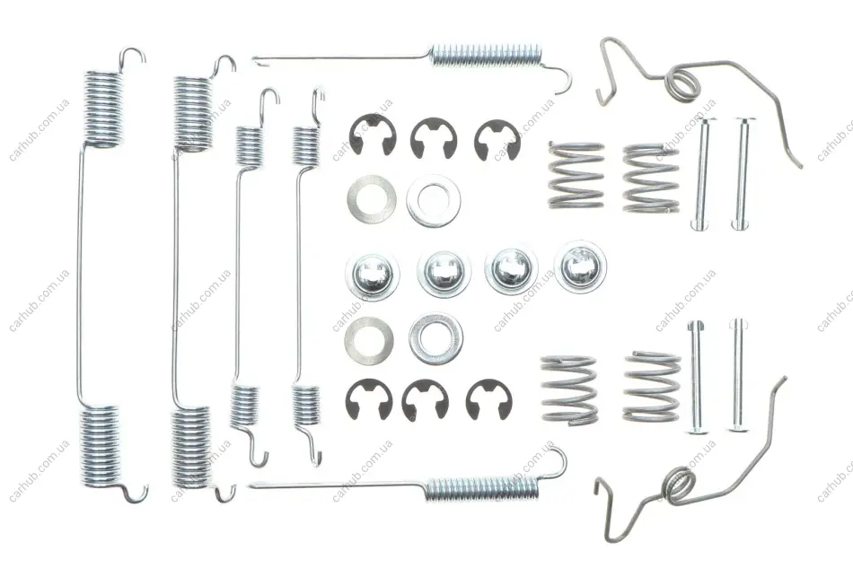 Комплект пружинок колодок ручника Ford Transit 86-91 (254x70) QUICK BRAKE 105-0642 (фото 1)