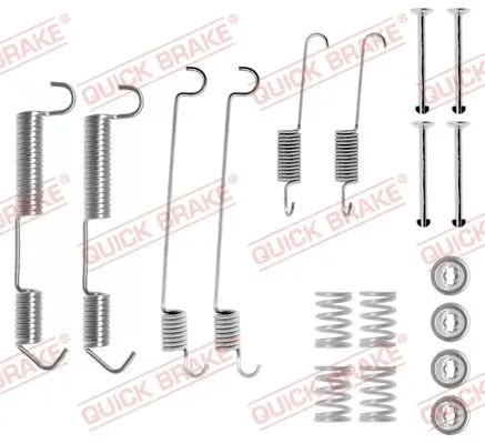 Монтажний набір гальмівної колодки (LUCAS) BMW 3 (E30) SUZUKI SAMURAI, VITARA 1.0-2.5 09.82-12.04 QUICK BRAKE 1050646 (фото 1)
