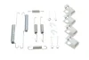 Монтажний набір гальмівної колодки (AKEBONO) HONDA ACCORD III, CIVIC III, CIVIC IV 1.3-2.0 08.83-02.95 QUICK BRAKE 105-0668 (фото 2)