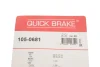 Комплект пружинок колодок ручника VW Caddy II/Golf II 88-04 QUICK BRAKE 105-0681 (фото 9)