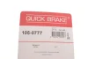 Комплект пружинок колодок ручника Renault Kangoo 97- (203,2x38,5) Lucas QUICK BRAKE 105-0777 (фото 8)