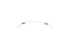 Комплект пружинок колодок ручника Mitsubishi Carisma/Space Star 95-06 QUICK BRAKE 105-0784 (фото 6)