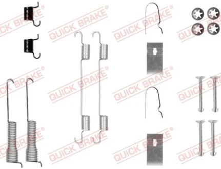 Монтажний набір гальмівної колодки (NABCO) SUZUKI WAGON R+ 1.0/1.2 02.98-05.00 QUICK BRAKE 1050800
