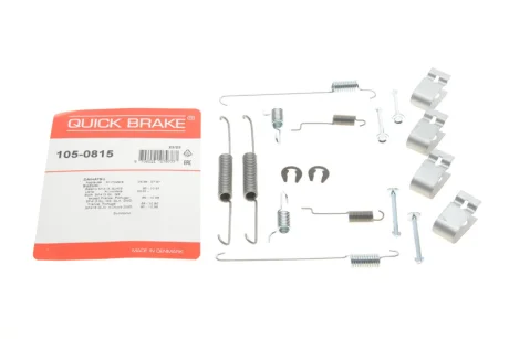 Комплект пружинок колодок ручника Suzuki Baleno/Liana/Swift 88- QUICK BRAKE 105-0815