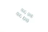 Комплект пружинок колодок ручника Renault Logan/Clio 1.2-1.9dTi 98- (Bosch) QUICK BRAKE 105-0819 (фото 2)