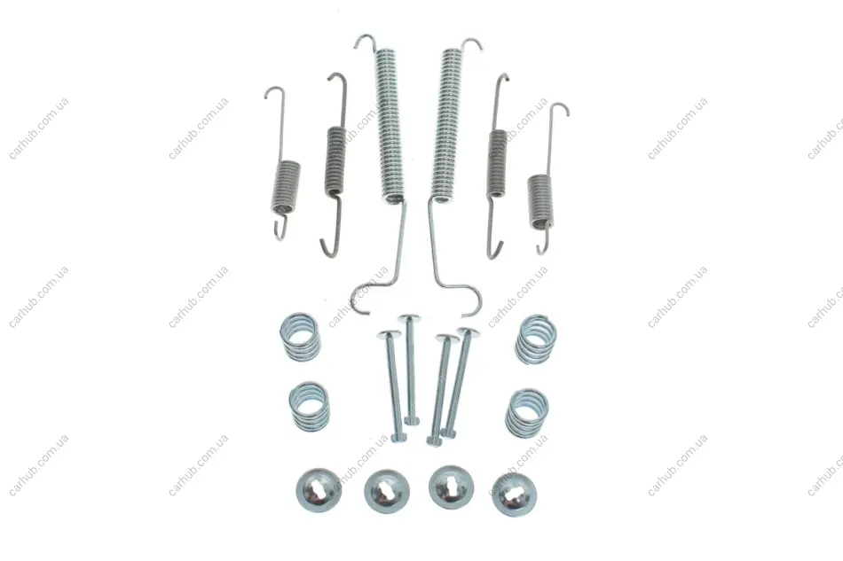 Комплект пружинок колодок ручника Renault Clio II/Logan/Peugeot 206/3008 98- QUICK BRAKE 105-0830 (фото 1)