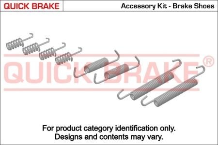 Монтажний комплект колодки QUICK BRAKE 105-0832