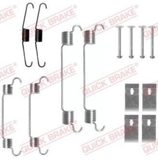 Фото монтажний комплект колодки QUICK BRAKE 1050833 Монтажний комплект колодки QUICK BRAKE 1050833