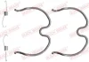 Монтажний набір гальмівної колодки (OPEL) OPEL AGILA A 1.0/1.2/1.3D 09.00-12.07 QUICK BRAKE 1050837 (фото 1)