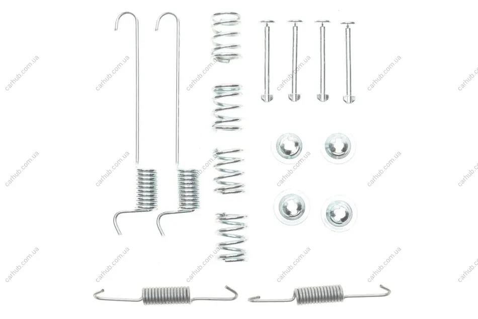 Комплект пружинок колодок ручника Nissan X-Trail 2.0-2.5 01-13 (Akebono) QUICK BRAKE 105-0848 (фото 1)