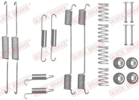Монтажний набір гальмівної колодки (MANDO) CHRYSLER GRAND VOYAGER III, VOYAGER III, VOYAGER IV DODGE CARAVAN 2.0-3.8 01.95-12.08 QUICK BRAKE 1050861