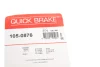Комплект пружинок колодок стоянкового гальма Honda FR-V/Stream 01- QUICK BRAKE 105-0876 (фото 10)