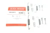 Комплект пружинок колодок ручника Rover 75/MG ZT 99-05 QUICK BRAKE 105-0877 (фото 1)