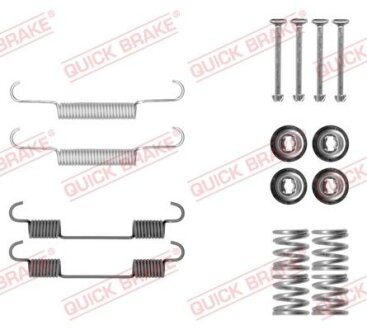 Фото монтажний комплект колодки QUICK BRAKE 1050897 Монтажний комплект колодки QUICK BRAKE 1050897