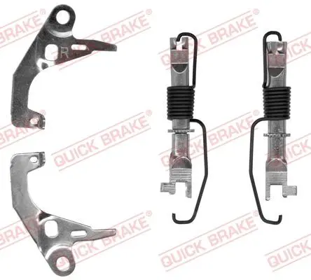 Регулятор гальм TOYOTA CAMRY, CARINA E VI, CARINA IV, CARINA V, CELICA, COROLLA, COROLLA FX, CORONA, PASEO 1.3-2.5 10.82-01.02 QUICK BRAKE 10853001 (фото 1)
