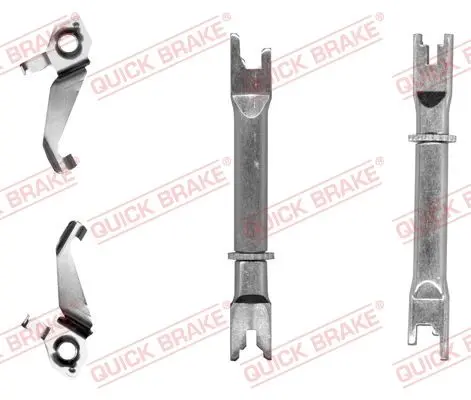 Регулятор гальм HONDA ACCORD IV, CIVIC VII, CR-V I, HR-V, PRELUDE IV, PRELUDE V SUZUKI CARRY, JIMNY 1.3-2.3 01.90- QUICK BRAKE 10853010 (фото 1)