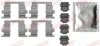 Монтажний набір гальмівних колодок задн CHEVROLET CRUZE OPEL ASTRA K, INSIGNIA B, INSIGNIA B COUNTRY, INSIGNIA B GRAND SPORT, MOKKA / MOKKA X 1.0-2.0D 05.09- QUICK BRAKE 1090013 (фото 1)