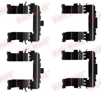 Монтажний набір гальмівних колодок передн FORD MONDEO IV SUBARU LEGACY V, LEGACY VI, OUTBACK 1.6-3.6 03.07- QUICK BRAKE 1090020