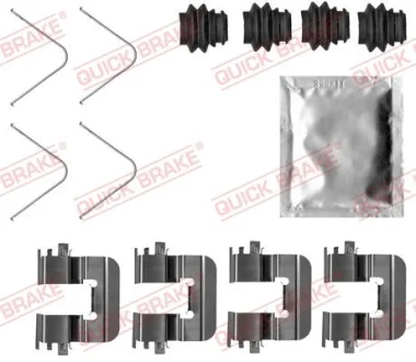 Монтажний набір гальмівних колодок задн HYUNDAI I30 KIA CARENS IV OPEL CROSSLAND X / CROSSLAND 1.2-2.0 11.11- QUICK BRAKE 1090033
