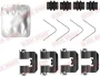 Монтажний набір гальмівних колодок задн KIA CARENS IV OPEL CROSSLAND X / CROSSLAND 1.2-2.0 03.13- QUICK BRAKE 1090034 (фото 1)