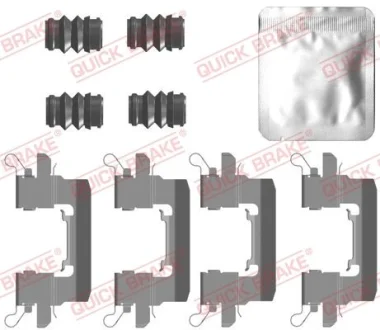 Монтажний набір гальмівних колодок передн NISSAN LEAF Electric 11.10-12.17 QUICK BRAKE 1090087