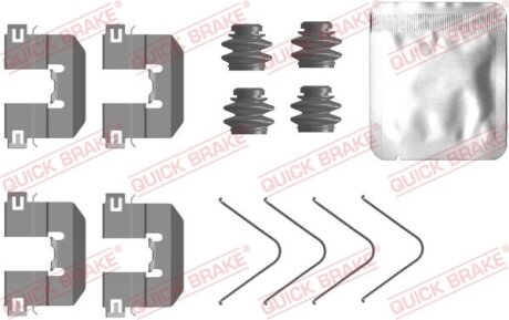 Фото монтажний компл.,гальм.колодки QUICK BRAKE 1090104 Монтажний компл.,гальм.колодки QUICK BRAKE 1090104