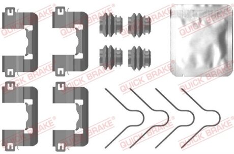 Фото монтажний компл.,гальм.колодки QUICK BRAKE 1090105 Монтажний компл.,гальм.колодки QUICK BRAKE 1090105
