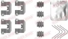 Монтажний набір гальмівних колодок задн HYUNDAI ACCENT V, I10 II, SOLARIS KIA RIO IV, STONIC 1.0-1.6D 08.13- QUICK BRAKE 1090117 (фото 1)