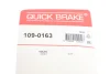 Планка супорта (переднього) прижимна (к-кт) Volvo XC40 17- QUICK BRAKE 109-0163 (фото 8)