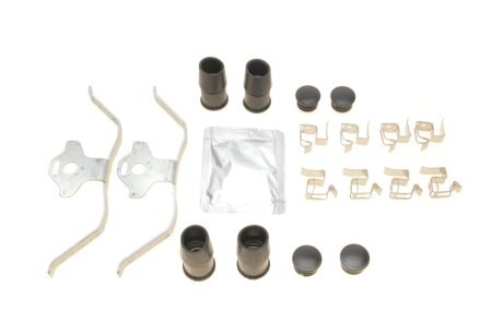 Монтажний набір гальмівних колодок передн AUDI A3, A3 ALLSTREET CUPRA FORMENTOR, LEON, LEON SPORTSTOURER, TERRAMAR FORD TOURNEO CONNECT V761 NADWOZIE WIELKO 1.0-2.5 07.19- QUICK BRAKE 109-0181