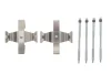 Планка супорта (переднього) прижимна (к-кт) BMW 7 (G70)/i4 (G26) 21- QUICK BRAKE 109-0205 (фото 1)