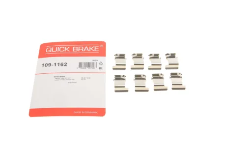 Планка супорта (переднього) прижимна (к-кт) Mitsubishi Lancer 95-03 (Sumitomo) QUICK BRAKE 109-1162