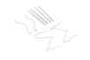 Планка супорта (переднього) прижимна (к-кт) Mazda 323 94-98/Kia Rio 00-05 (Sumitomo) QUICK BRAKE 109-1209 (фото 2)