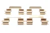 Планка супорта (переднього) прижимна (к-кт) MB C-class (W203/S203)/Peugeot 407/Skoda Fabia 99- QUICK BRAKE 109-1230 (фото 1)