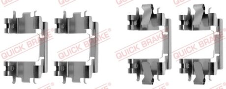 Фото монтажний компл.,гальм.колодки QUICK BRAKE 1091257 Монтажний компл.,гальм.колодки QUICK BRAKE 1091257