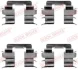 Монтажний набір гальмівних колодок передн NISSAN MICRA II 1.0-1.5D 08.92-02.03 QUICK BRAKE 1091272 (фото 1)