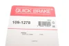 Планка супорта (переднього) прижимна (к-кт) Honda Accord VI/Nissan Almera/Primera 95- (Lucas) QUICK BRAKE 109-1278 (фото 3)