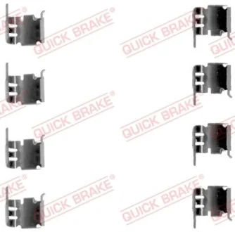 Монтажний набір гальмівних колодок передн SUZUKI WAGON R+ 1.0/1.2 02.98-05.00 QUICK BRAKE 1091286