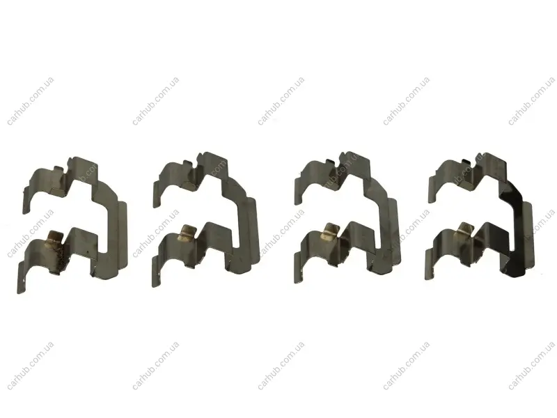 Планка супорта (переднього) прижимна (к-кт) Chevrolet Lacetti/Aveo 1.2-2.0D 05- (Dac) QUICK BRAKE 109-1287 (фото 1)