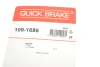 Планка супорта (переднього) прижимна (к-кт) Nissan X-Trail 01-13 (Akebono) QUICK BRAKE 109-1686 (фото 3)